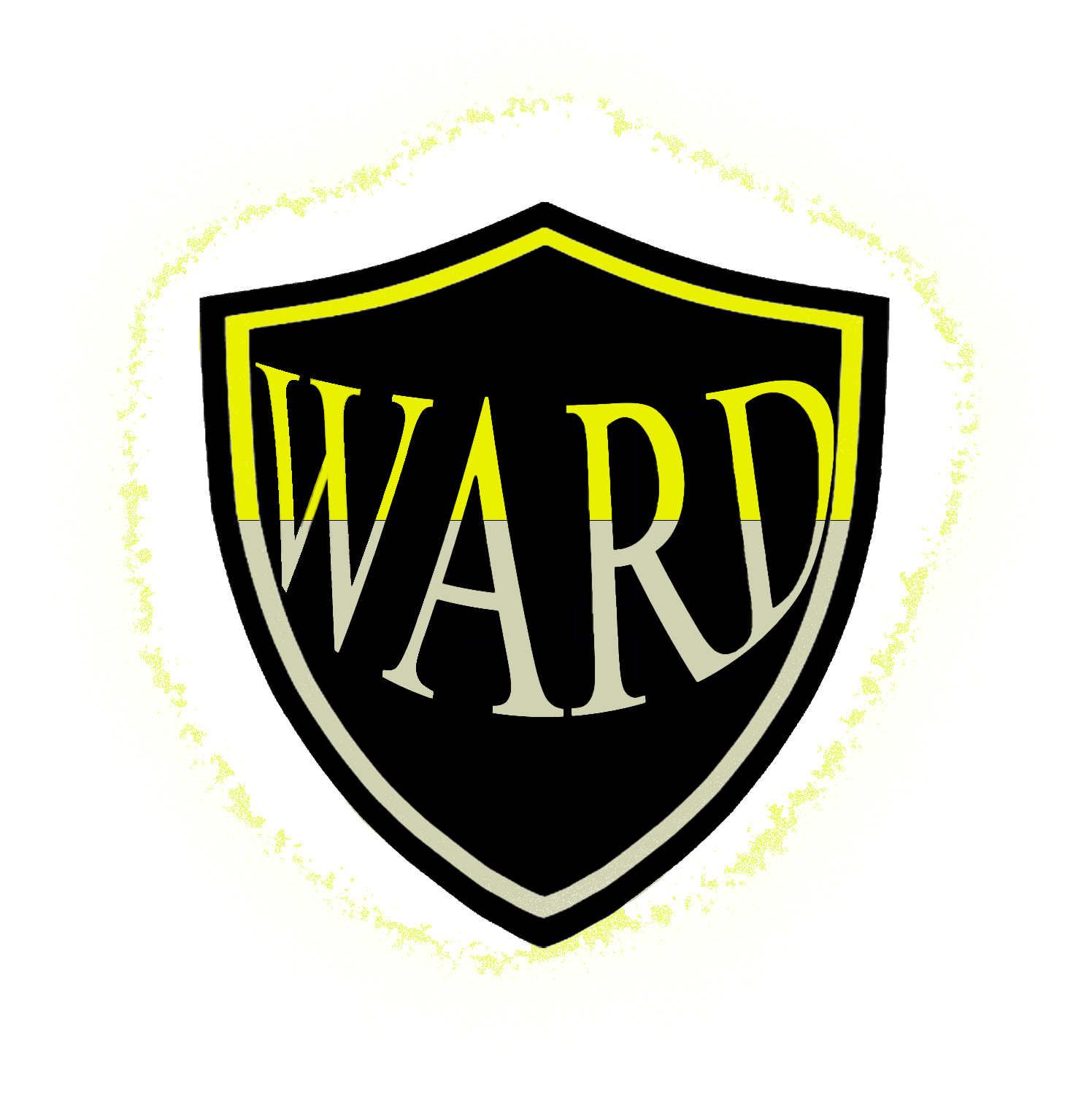 sheild labled WARD with a gold aura